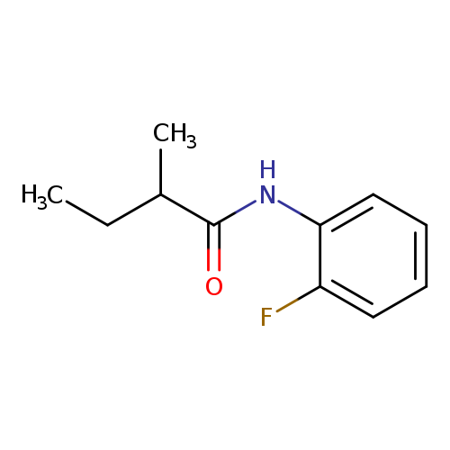 N-(2-fluorophenyl)-2-methylbutanamide