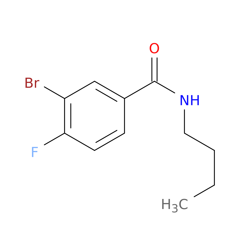 N-Butyl 3-bromo-4-fluorobenzamide