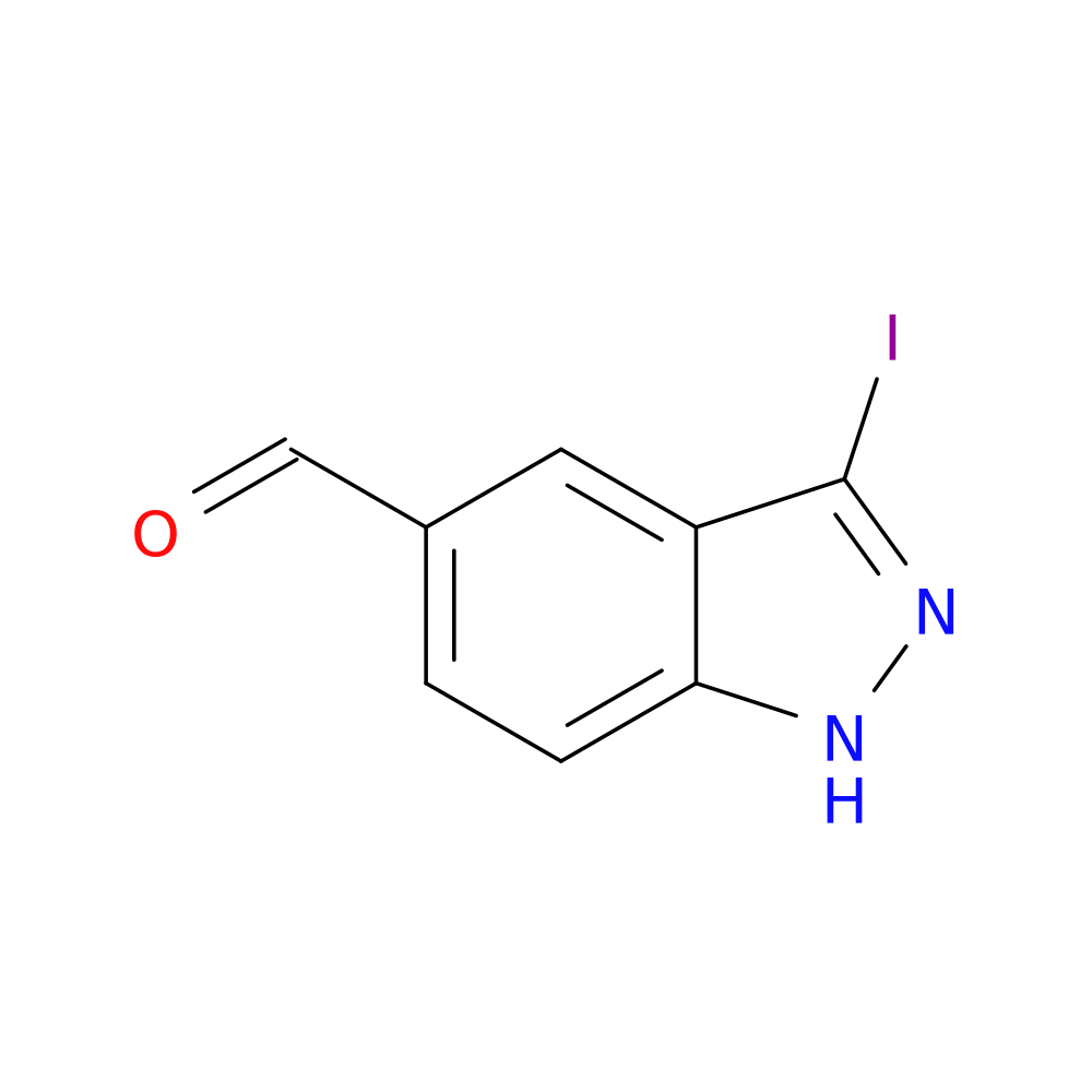 3-Iodo-1H-indazole-5-carbaldehyde