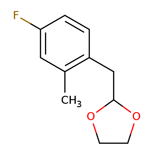 2-(4-Fluoro-2-methylbenzyl)-1,3-dioxolane