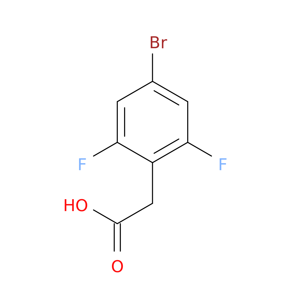 4-Bromo-2,6-difluorophenylacetic acid