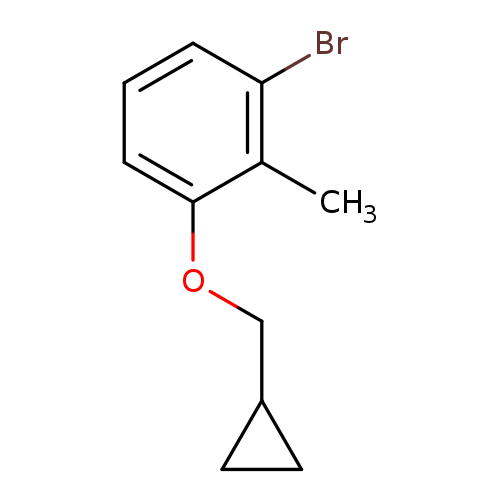 1-Bromo-3-cyclopropylmethoxy-2-methyl-benzene