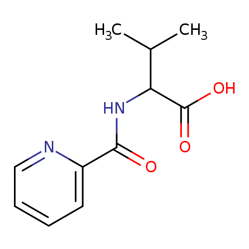 3-Methyl-2-(pyridin-2-ylformamido)butanoic acid