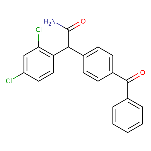 2-(4-benzoylphenyl)-2-(2,4-dichlorophenyl)acetamide