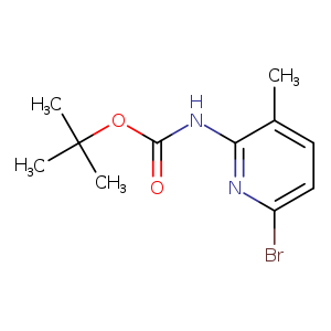 tert-Butyl (6-bromo-3-methylpyridin-2-yl)carbamate