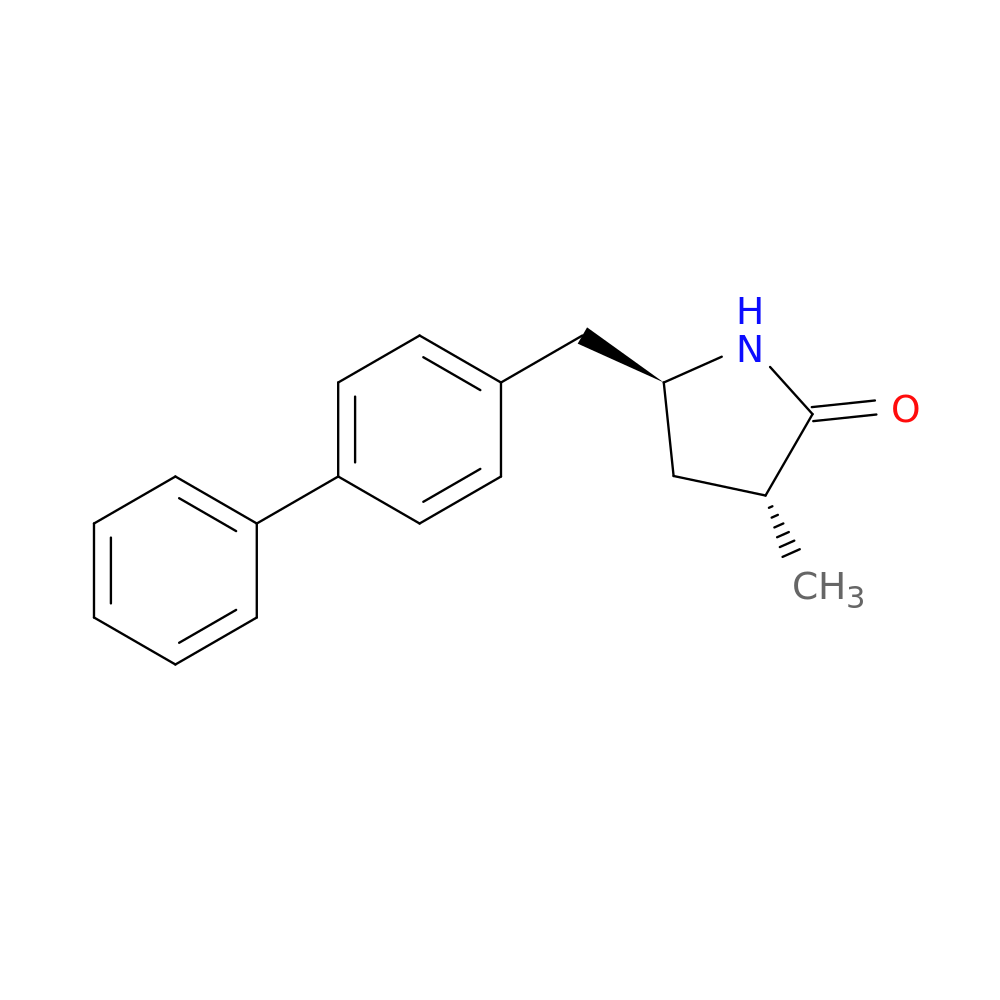 (3R,5S)-5-[(Biphenyl-4-yl)methyl]-3-methylpyrrolidin-2-one