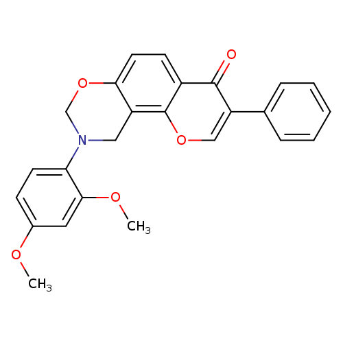 9-(2,4-dimethoxyphenyl)-3-phenyl-4H,8H,9H,10H-chromeno[8,7-e][1,3]oxazin-4-one