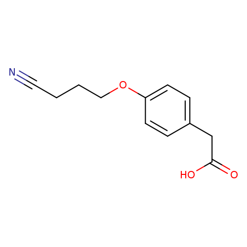 2-[4-(3-cyanopropoxy)phenyl]acetic acid