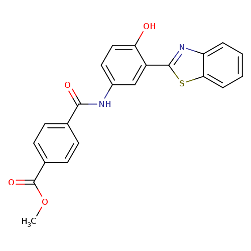 methyl 4-{[3-(1,3-benzothiazol-2-yl)-4-hydroxyphenyl]carbamoyl}benzoate