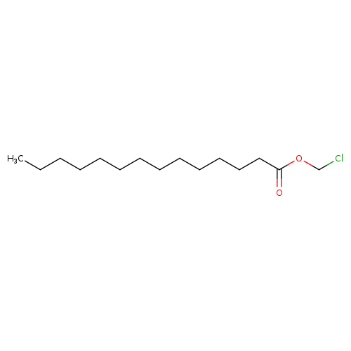 Tetradecanoic acid, chloromethyl ester