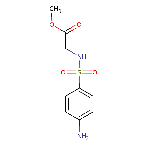 methyl 2-(4-aminobenzenesulfonamido)acetate