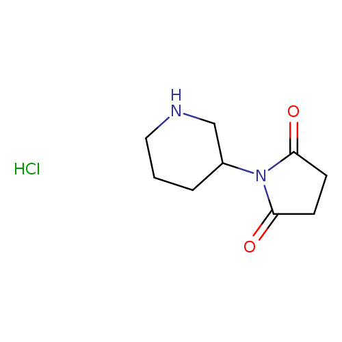 1-(PIPERIDIN-3-YL)PYRROLIDINE-2,5-DIONE HYDROCHLORIDE