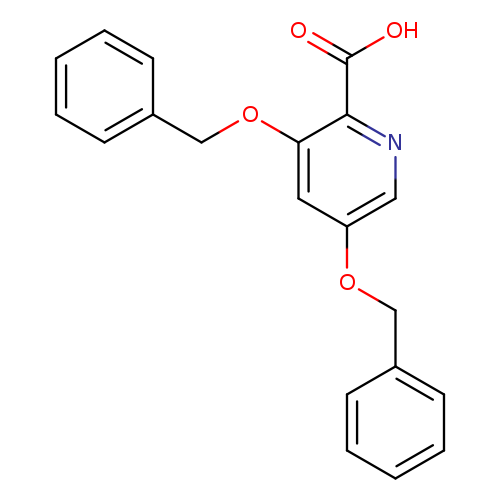 2-Pyridinecarboxylic acid, 3,5-bis(phenylmethoxy)-