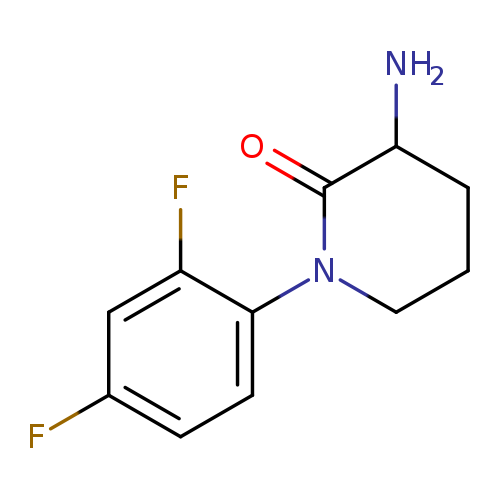 3-AMINO-1-(2,4-DIFLUOROPHENYL)PIPERIDIN-2-ONE