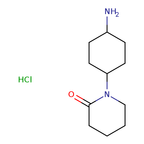1-(4-aminocyclohexyl)piperidin-2-one hydrochloride