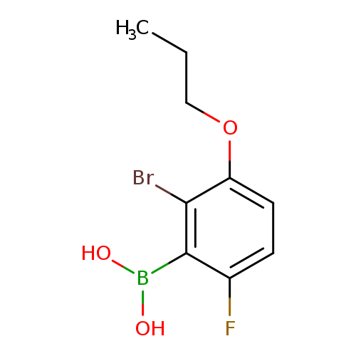 (2-Bromo-6-fluoro-3-propoxyphenyl)boronic acid