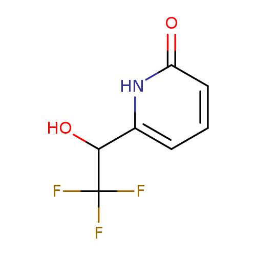 6-(2,2,2-trifluoro-1-hydroxyethyl)-1,2-dihydropyridin-2-one