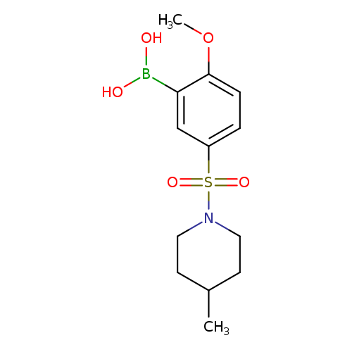(2-methoxy-5-((4-methylpiperidin-1-yl)sulfonyl)phenyl)boronic acid