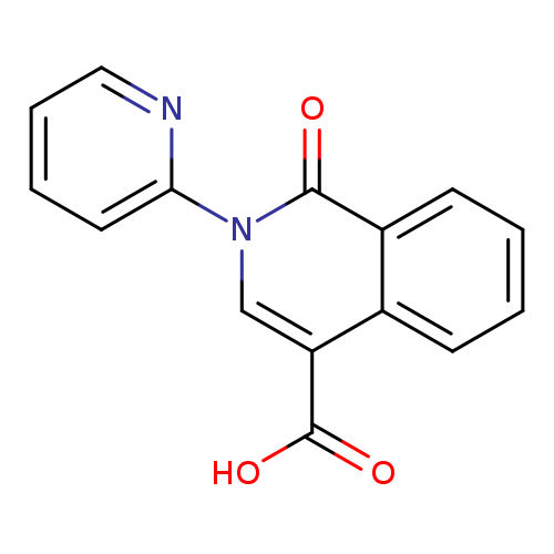1-Oxo-2-(pyridin-2-yl)-1,2-dihydroisoquinoline-4-carboxylic acid