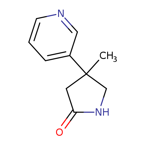 4-Methyl-4-(pyridin-3-yl)pyrrolidin-2-one