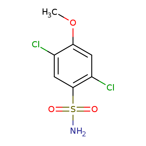 2,5-dichloro-4-methoxybenzene-1-sulfonamide