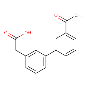 [1,1'-Biphenyl]-3-aceticacid, 3'-acetyl-