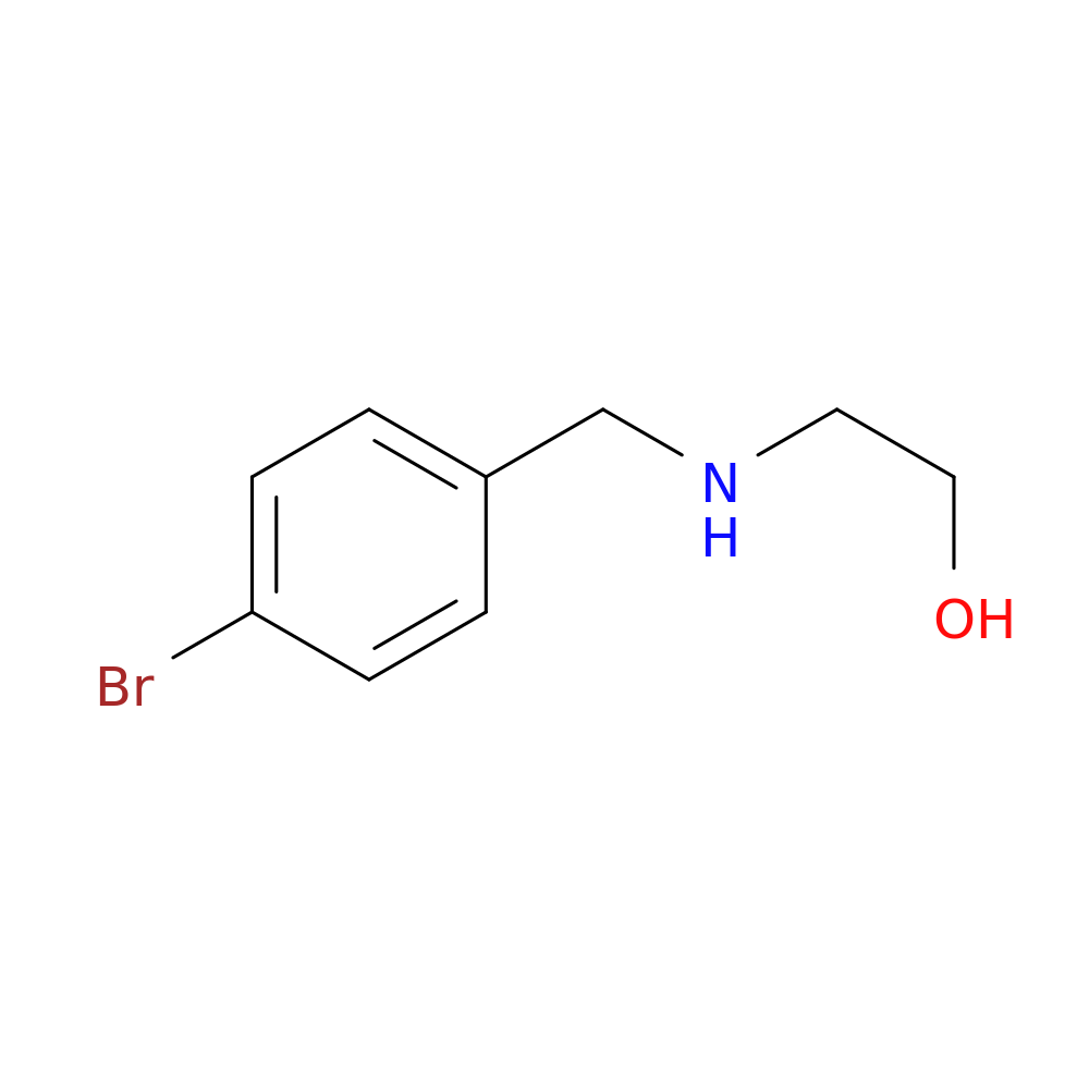 2-((4-Bromobenzyl)amino)ethanol