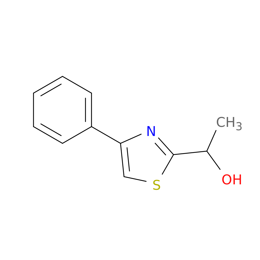 1-(4-phenyl-1,3-thiazol-2-yl)ethan-1-ol