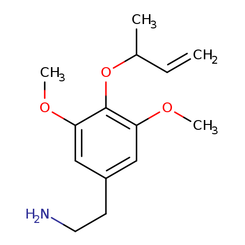 2-[4-(but-3-en-2-yloxy)-3,5-dimethoxyphenyl]ethan-1-amine