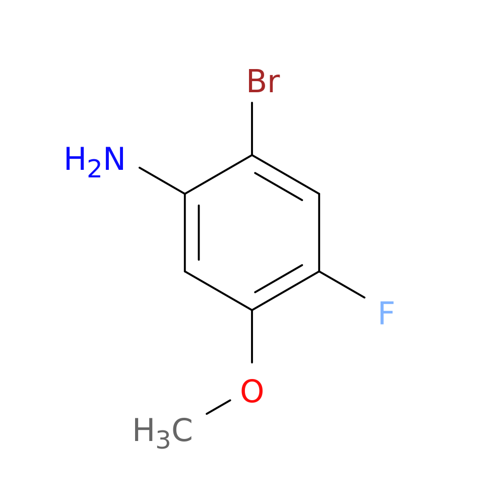 2-Bromo-4-fluoro-5-methoxybenzenamine