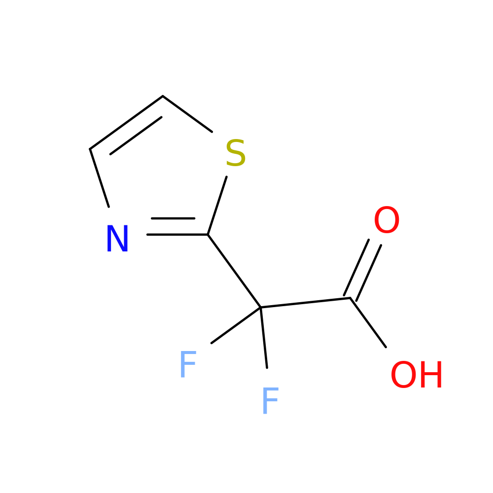 2,2-difluoro-2-(1,3-thiazol-2-yl)acetic acid
