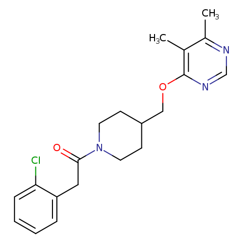 2-(2-chlorophenyl)-1-(4-{[(5,6-dimethylpyrimidin-4-yl)oxy]methyl}piperidin-1-yl)ethan-1-one