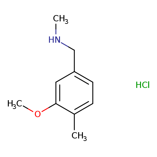 [(3-methoxy-4-methylphenyl)methyl](methyl)amine hydrochloride