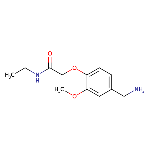 2-[4-(Aminomethyl)-2-methoxyphenoxy]-n-ethylacetamide