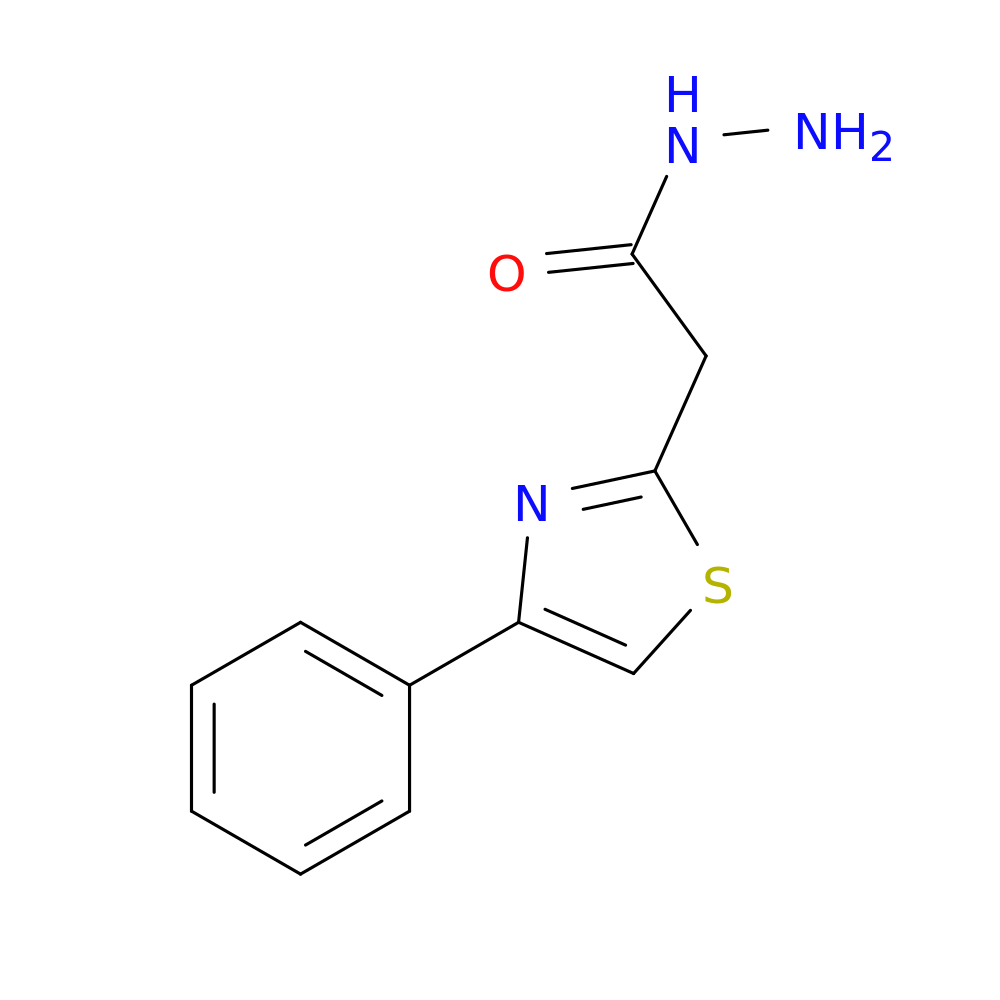 2-(4-phenyl-1,3-thiazol-2-yl)acetohydrazide