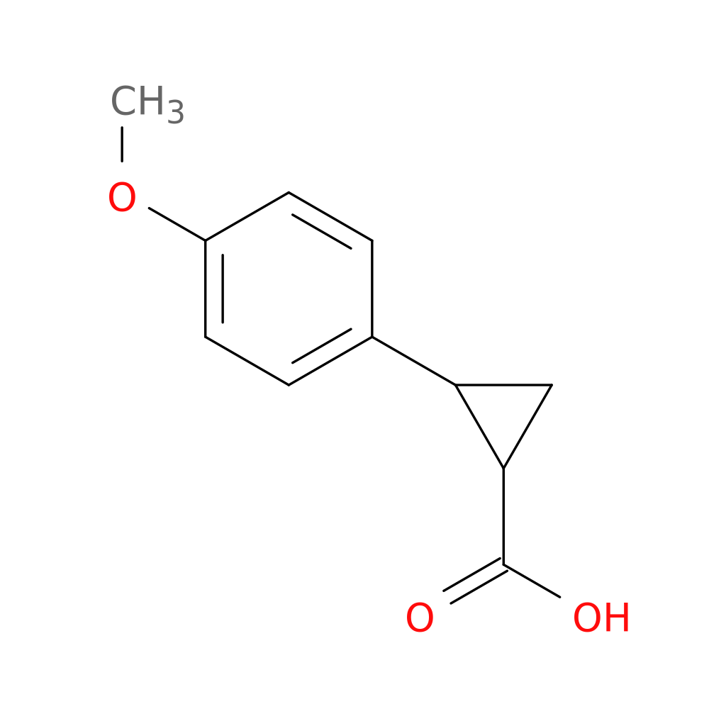 2-(4-Methoxyphenyl)cyclopropanecarboxylic acid