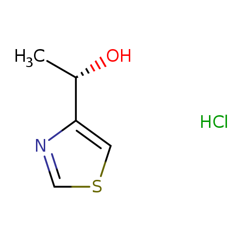 (1S)-1-(1,3-thiazol-4-yl)ethan-1-ol hydrochloride