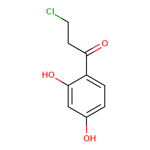 3-Chloro-1-(2,4-dihydroxyphenyl)propan-1-one