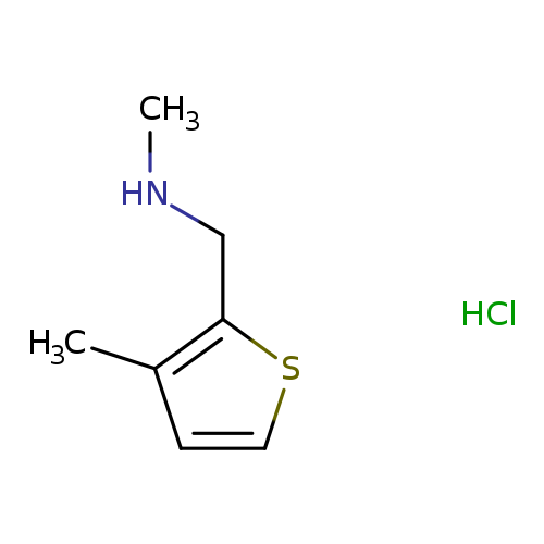 N-Methyl-n-[(3-methylthien-2-yl)methyl]amine, HCl