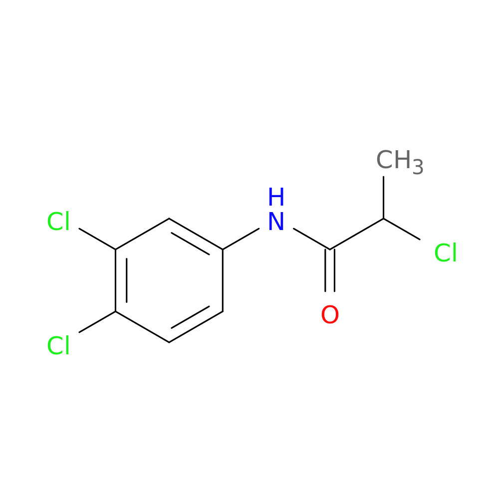 2-chloro-N-(3,4-dichlorophenyl)propanamide