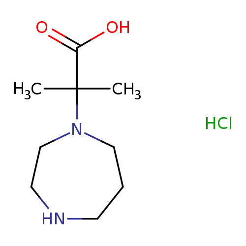2-(1,4-diazepan-1-yl)-2-methylpropanoicacidhydrochloride