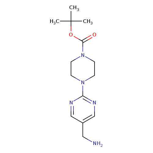 1-Boc-4-[5-(aminomethyl)-2-pyrimidyl]piperazine