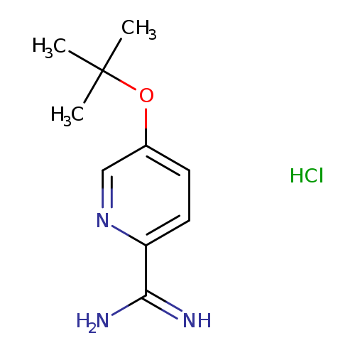 5-(tert-butoxy)pyridine-2-carboximidamide hydrochloride