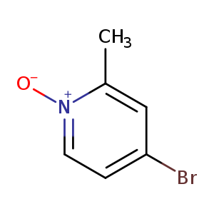 Pyridine, 4-bromo-2-methyl-, 1-oxide