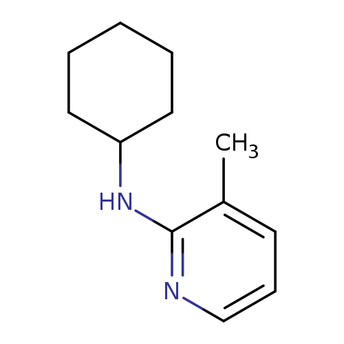 2-Pyridinamine, N-cyclohexyl-3-methyl-