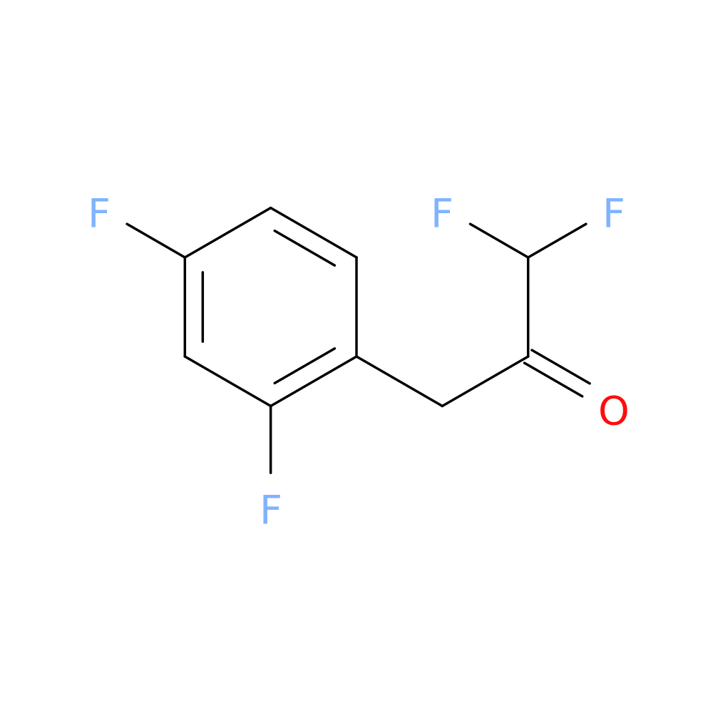 3-(2,4-difluorophenyl)-1,1-difluoropropan-2-one