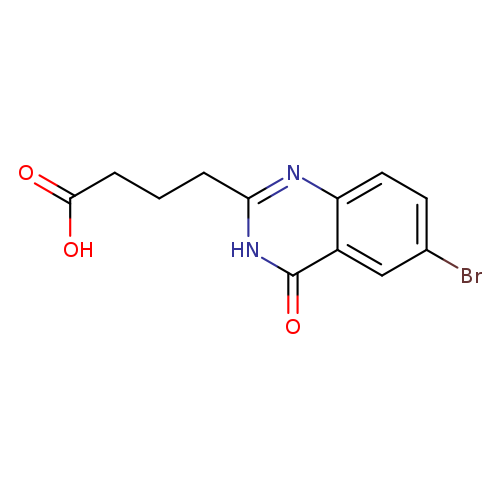 4-(6-bromo-4-oxo-3,4-dihydroquinazolin-2-yl)butanoic acid