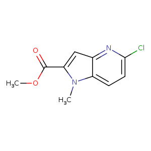 methyl 5-chloro-1-methyl-1H-pyrrolo[3,2-b]pyridine-2-carboxylate