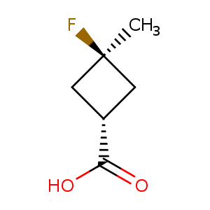 Trans-3-fluoro-3-methylcyclobutane-1-carboxylic acid