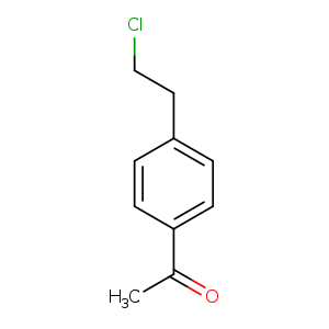 1-[4-(2-Chloroethyl)phenyl]-1-ethanone